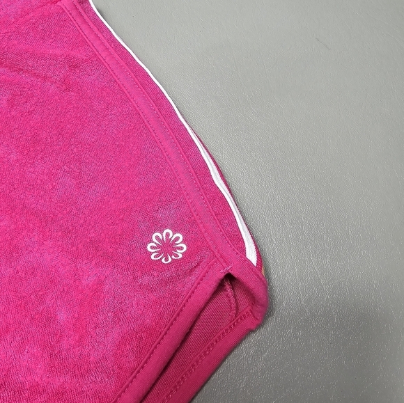 pro player pink high rise towel shorts women's size medium - Picture 8 of 9